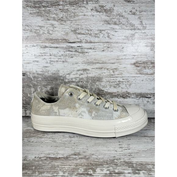 Women's Converse Chuck 70 Ox Low 'Beach Dye' Beige/Cream Sneakers Sz 7 EUC! - Picture 2 of 10